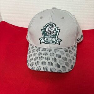 Pennsylvania Derby 2025 gray unisex cap with PARX logo